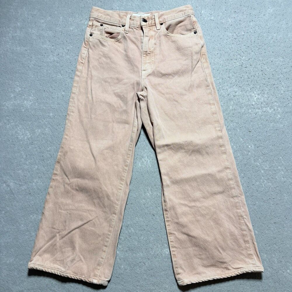SLVRLAKE Grace Jeans Women’s Size 25 Dusty Pink Denim Pockets Cotton